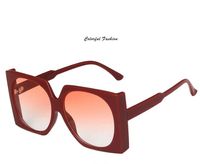 Europäische Und Amerikanische Mode Big Frame 2020 Neue Sonnenbrille Damen Persönlichkeit Quadratische Sonnenbrille Trend Street Shooting Internet-promi-brille sku image 4