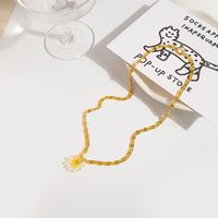 Frau Mode Geometrisch Legierung Halskette Überzug Halsketten sku image 1