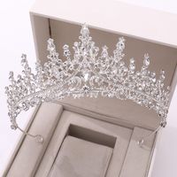 Fashion Crown Alloy Diamond Artificial Rhinestones main image 3