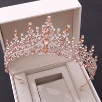 Fashion Crown Alloy Diamond Artificial Rhinestones main image 2