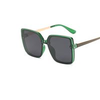 Unisex Casual Basic Fashion Solid Color Resin Square Sunglasses main image 5