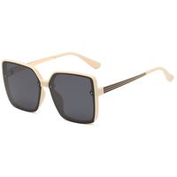 Unisex Casual Basic Fashion Solid Color Resin Square Sunglasses sku image 3