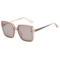 Unisex Casual Basic Fashion Solid Color Resin Square Sunglasses main image 4