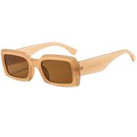 Unisex Casual Fashion Solid Color Ac Square Sunglasses sku image 4