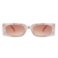 Unisex Retro Fashion Solid Color Pc Square Sunglasses sku image 3