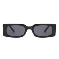 Unisex Retro Mode Solide Farbe Pc Quadratische Sonnenbrille sku image 1