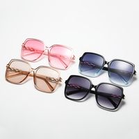Unisex Fashion Gradient Color Pc Square Sunglasses main image 4