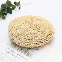 Women's Basic Solid Color Eaveless Beret Hat sku image 2