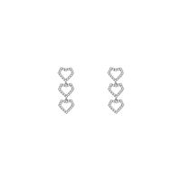 Women's Korean Style Heart Alloy Earrings No Inlaid Earrings main image 5
