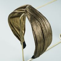Women's Vintage Style Geometric Cloth Hair Band sku image 1