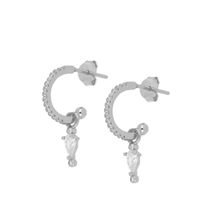 Boucles D'oreilles En Cuivre Géométrique De La Mode Des Femmes Plaqué Or Incrusté Zircon Zircon Boucles D'oreilles En Cuivre sku image 14