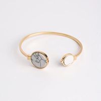 Vintage Style Simple Style Human Face Geometric Alloy Plating No Inlaid Bracelets main image 5