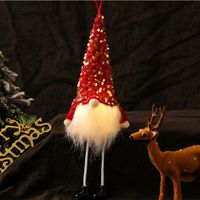 Christmas Long Legs Faceless Glowing Doll Decoration Wholesale Nihaojewelry sku image 2