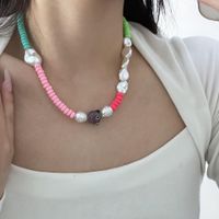 Women's Cute Cartoon Beaded Imitation Pearl Necklace Beaded Necklaces main image 4