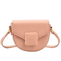 Women's Pu Leather Solid Color Fashion Flip Cover Shoulder Bag Crossbody Bag main image 3