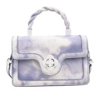 Women's Pu Leather Gradient Color Vintage Style Fashion Square Buckle Handbag Crossbody Bag Square Bag main image 3