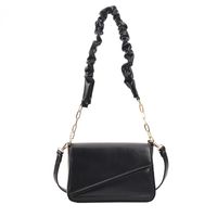 Women's Pu Leather Solid Color Streetwear Square Zipper Handbag Crossbody Bag Square Bag sku image 2