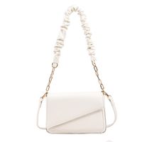 Women's Pu Leather Solid Color Streetwear Square Zipper Handbag Crossbody Bag Square Bag sku image 3