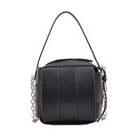 Women's Pu Leather Geometric Solid Color Basic Fashion Soft Surface Square Magnetic Buckle Handbag Crossbody Bag sku image 2