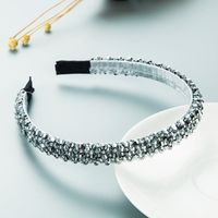 Women's Fashion Crystal Artificial Crystal Beaded Artificial Crystal Hair Band 1 Piece main image 4