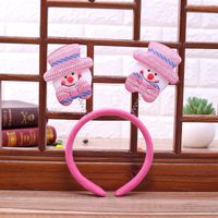 Factory Wholesale Christmas Decoration Supplies Party Props Christmas Head Band Spring Double-headed Buckle Hair Accessories Holiday Gift sku image 11