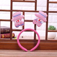 Factory Wholesale Christmas Decoration Supplies Party Props Christmas Head Band Spring Double-headed Buckle Hair Accessories Holiday Gift sku image 7