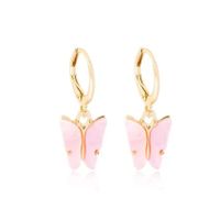 1 Pair Fashion Butterfly Alloy Plating Women's Drop Earrings sku image 3
