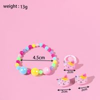 Korean Style/korean Style Cat Plastic No Inlaid Ball Bead Chain Suit main image 3