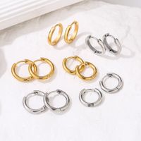 Simple Style Geometric Geometry Plating Copper No Inlaid Earrings main image 1