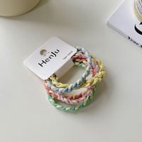 Fashion Twist Braid Simple Hair Rope High Elastic Hair Accessories main image 2