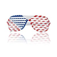 American Flag Independence Day Louver Festival Decoration Adult Glasses Frame main image 5