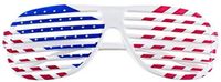 American Flag Independence Day Louver Festival Decoration Adult Glasses Frame main image 4