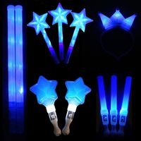 Cute Five-pointed Star Shape Glow Stick Support Concert Light Stick Luminous Children Toy main image 5