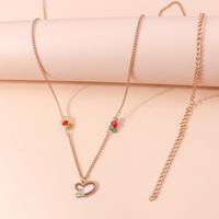 Women's Sexy Heart Shape Alloy Waist Chain Plating Turquoise Body Jewelry main image 3