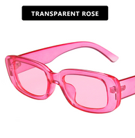 Elegant Hip-hop Retro Resin Square Full Frame Women's Sunglasses sku image 12