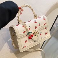 Women's Pu Leather Fruit Fashion Metal Button Square Buckle Handbag Crossbody Bag main image 1