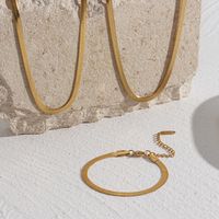 Women's Lady Geometric Stainless Steel Bracelets Stripe Rope Metal No Inlaid Copper Bracelets main image 6