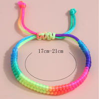 Fashion Colorful Synthetics Braid Women's Bracelets main image 2