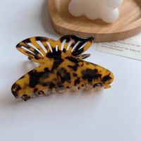 Style Coréen Papillon Feuille D'acétate De Cellulose Pas D'incrustation Griffes De Cheveux sku image 7