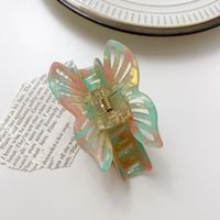 Korean Style Butterfly Cellulose Acetate Sheet No Inlaid Hair Claws sku image 1