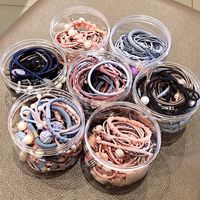 Women's Simple Style Geometric Polyester Pearl Hair Tie main image 1