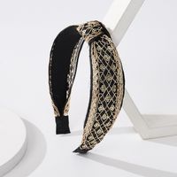 Vintage Style U Shape Cloth Lace Hair Band sku image 2