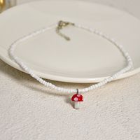 Mode Geometrische Perlen Ohne Eingelegte Anhänger Halskette sku image 2