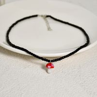 Mode Geometrische Perlen Ohne Eingelegte Anhänger Halskette sku image 3