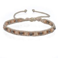 Ethnic Style Geometric Plastic Resin Retro Splicing Contrast Collar Beads Bracelets sku image 3