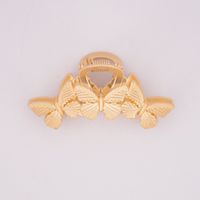 Fashion Butterfly Metal Plating Hair Claws sku image 3
