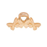 Fashion Butterfly Metal Plating Hair Claws main image 4