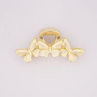 Fashion Butterfly Metal Plating Hair Claws sku image 2