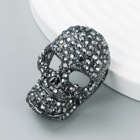 Moda Cráneo Aleación Embutido Diamante De Imitación Broches sku image 2