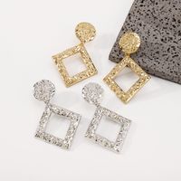 Simple Style Geometric Alloy No Inlaid Earrings main image 4